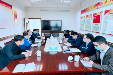 平湖市委常委、副市长戴振一行光临平湖景包调研走访