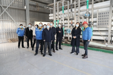 浙江省碳达峰碳中和工作督查组光临人生就是博手机版纸业调研